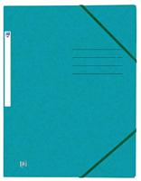 Elastomap Oxford Top File+ A4 aqua | 10 stuks - thumbnail
