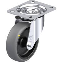 Blickle LE-TPA 102G-ELS Zwenkwiel Wieldiameter: 100 mm Draagvermogen (max.): 70 kg 1 stuk(s) - thumbnail