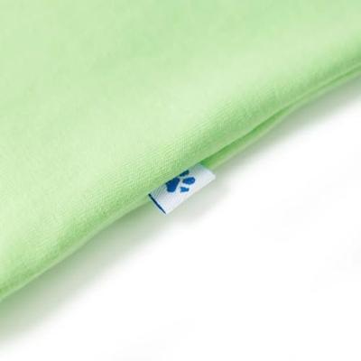 Kindershirt 140 neongroen