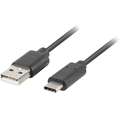 Lanberg CA-USBO-20CU-0018-BK kabel USB 1,8 m USB 2.0 USB A USB C Zwart