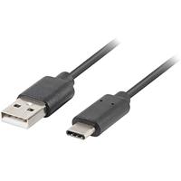 Lanberg CA-USBO-20CU-0018-BK kabel USB 1,8 m USB 2.0 USB A USB C Zwart - thumbnail