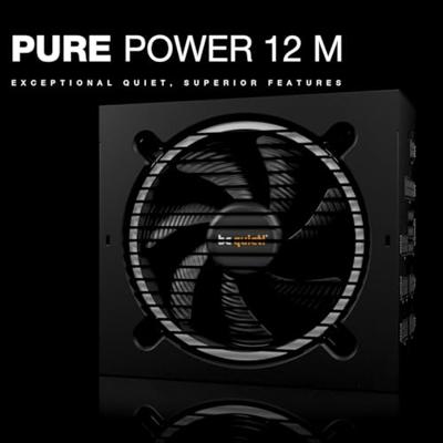 BeQuiet PURE POWER 12 M 1200W PC-netvoeding 1200 W 80 Plus Gold - thumbnail