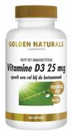 Golden Naturals Vitamine D3 25mcg Capsules - thumbnail