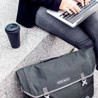 Ortlieb Commuter-Bag Two Urban QL2.1 Voor- en Achtertas 20L Bagagedrager - Grijs - thumbnail
