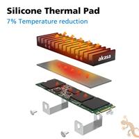 Akasa Gecko Pro M.2 SSD Heatsink - thumbnail