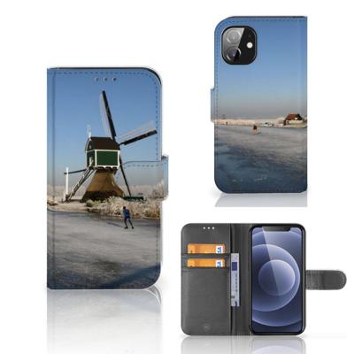 Apple iPhone 12 Mini | Flip Cover | Schaatsers Apple iPhone 12 Mini | Flip Cover | Schaatsers
