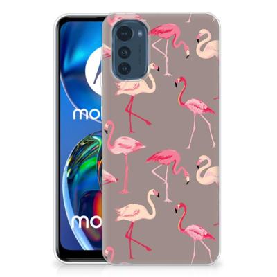 Motorola Moto E32/E32s | TPU Hoesje | Flamingo