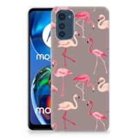 Motorola Moto E32/E32s | TPU Hoesje | Flamingo - thumbnail