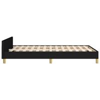 Bedframe zonder matras 120x190 cm stof zwart - thumbnail