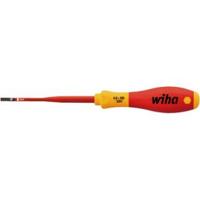 Sleufkopschroevendraaier SoftFinish 4,5 x 125 1000V electric slimFix 3201 35501 Wiha - thumbnail