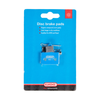 Schijfremblokset Elvedes organisch Shimano diversen / Tektro / Draco / Orion / Aquila / RST (1 paar) Schijfremblokset Elvedes organisch Shimano diversen / Tektro / Draco / Orion / Aquila / RST (1 paar)