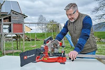 Einhell TE-MS 18/210 Li Solo - Accu Afkort-/Verstekzaag | 18V | 210 mm | Zonder accu en lader - 4300890 4300890 - thumbnail