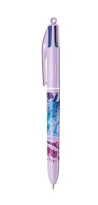 BIC Colours Hydro Purple 4-kleurenbalpen, medium