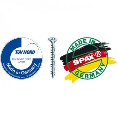 Spax spaanplaatschroef vz pk 4.5x40mm pz2 met kopboring - thumbnail