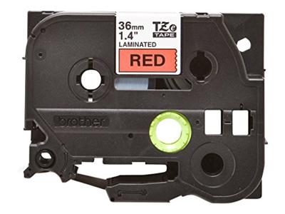 Brother TZE-461 labelprinter-tape Zwart op rood Brother TZE-461 labelprinter-tape Zwart op rood