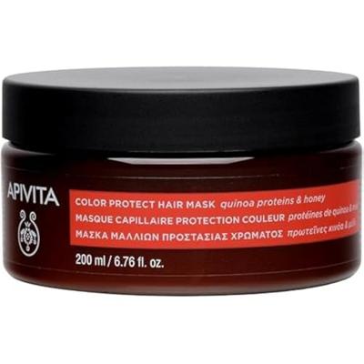 Apivita Hair Care Treatment Color Protect Hair Mask Quinoa Proteins & Honey 200ml