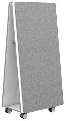 Nobo Move & Meet mobiel systeem, 2 whiteboard en 2 memoboard panelen, 90 x 180 cm Nobo Move & Meet mobiel systeem, 2 whiteboard en 2 memoboard panelen, 90 x 180 cm