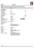 Paulmann Neordic Moa 79661 Tafellamp LED G9 10 W Marmer, Wit, Goud - thumbnail