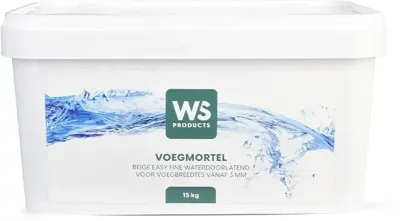 WS Voegmortel Easy Fine Beige 15 kg