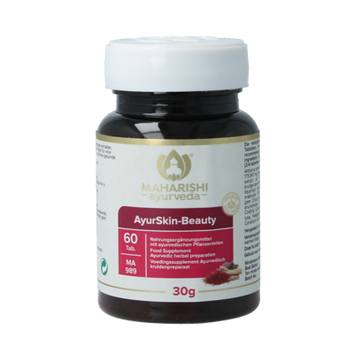 Maharishi Ayurv Ayurskin beauty jeugdige huid 60 Tabletten