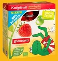 Knijpfruit appel/aardbei bio 4 Stuks - thumbnail