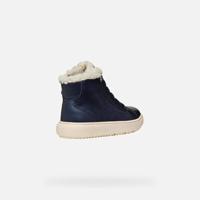 Hoge sneakers met voering J Theleven Girl GEOX® marineblauw - thumbnail