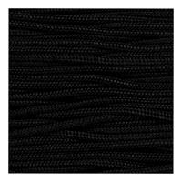 Creativ Company Macramé koord, dikte 1 mm, zwart, 10 m/ 1 rol - thumbnail