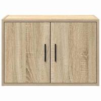 Garagewandkasten 2 st Spaanplaat Sonoma eikenkleurig - thumbnail