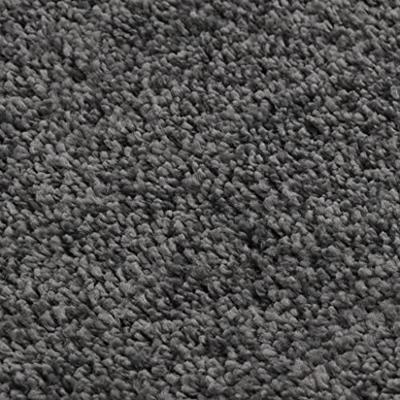 VidaXL Vloerkleed shaggy anti-slip 200x290 cm donkergrijs