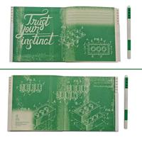 LEGO Notebook with Pen Green - thumbnail