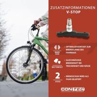 CONTEC remschoen "v-stop" ct brake shoes cartr. v-stop v-brake black - thumbnail