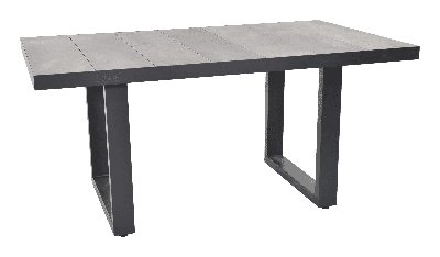 Lounge Tuintafel Hoog Prato Negro 140x85cm Lounge Tuintafel Hoog Prato Negro 140x85cm