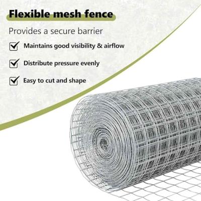 VidaXL Hek met paal zilver 0,6 x 10 m staal