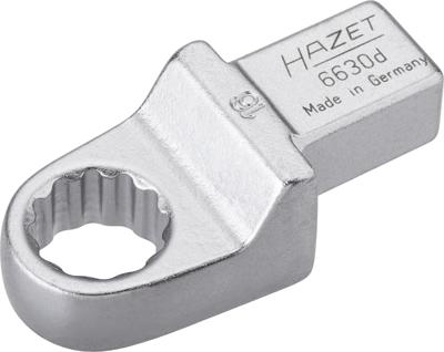 HAZET Insteekringsleutel 6630D-16 · 14 x 18 mm insteekvierkant massief · Buitentwaalfkant tractieprofiel · SW 16 mm