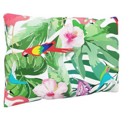 VidaXL Palletkussens 2 st oxford stof meerkleurig