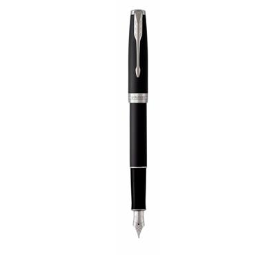 Vulpen Parker Sonnet matte black lacquer CT medium