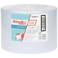 Poetsdoek WYPALL L10 EXTRA 7200 L380xB240ca. mm blauw 1 laags - thumbnail