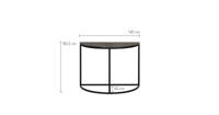 Light & Living Sidetable 'Peto' kleur Antiek Brons - thumbnail