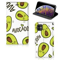 Apple iPhone 11 Magnet Case Avocado Singing - thumbnail