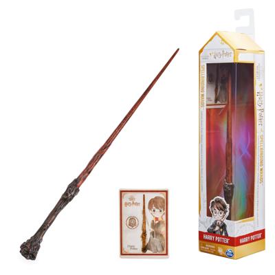 Wizarding World Harry Potter toverstaf met spreukkaart Harry Potter - 30 cm