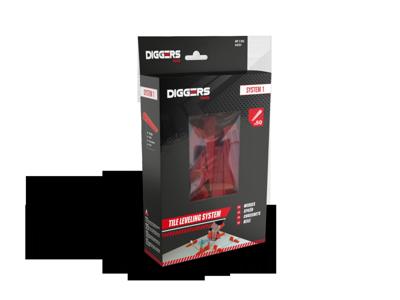 Diggers Tegelwig | 50 stuks | Systeem 1 - DIG729