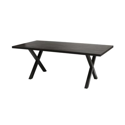Eetkamertafel Raegan Magnolia Zwart 200 cm Eetkamertafel Raegan Magnolia Zwart 200 cm