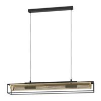 Eglo Landelijke hanglampNohales zwart met goud - 43788 - thumbnail