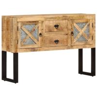 Dressoir 110x30x74 cm ruw mangohout - thumbnail