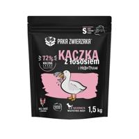 PAKA ZWIERZAKA Puppy Duck with salmon S - droog hondenvoer - 1,5kg - thumbnail
