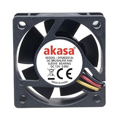 Akasa Black Case Fan Computer behuizing - [AK-4020MS]