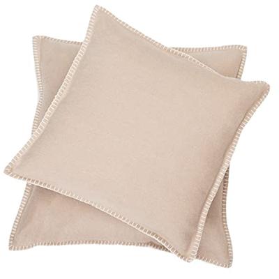 David Fussenegger David Fussenegger Sylt sierkussenhoes Uni 50x50 Zement