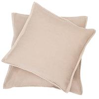 David Fussenegger David Fussenegger Sylt sierkussenhoes Uni 50x50 Zement - thumbnail