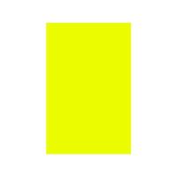 Fiches Iris Fluorescerend Geel 50 x 65 cm - thumbnail