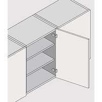 Blum inserta Clip top 110 - vol opdek - met veer - 71T3590 V250 - thumbnail